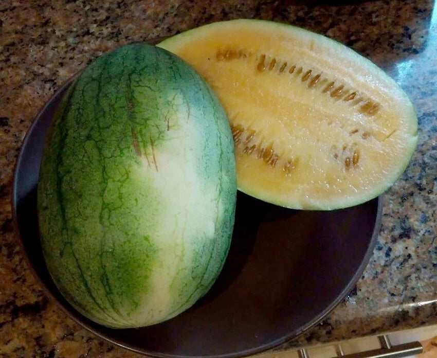 Sweet Siberian Watermelon Seeds - 50+ Pack, Citrullus lanatus, Heirloom, Non-GMO, Juicy Fruit, Garden Planting, USA