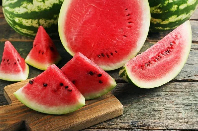 Jubilee Watermelon Seeds - 40 Organic Heirloom Seeds Citrullus lanatus