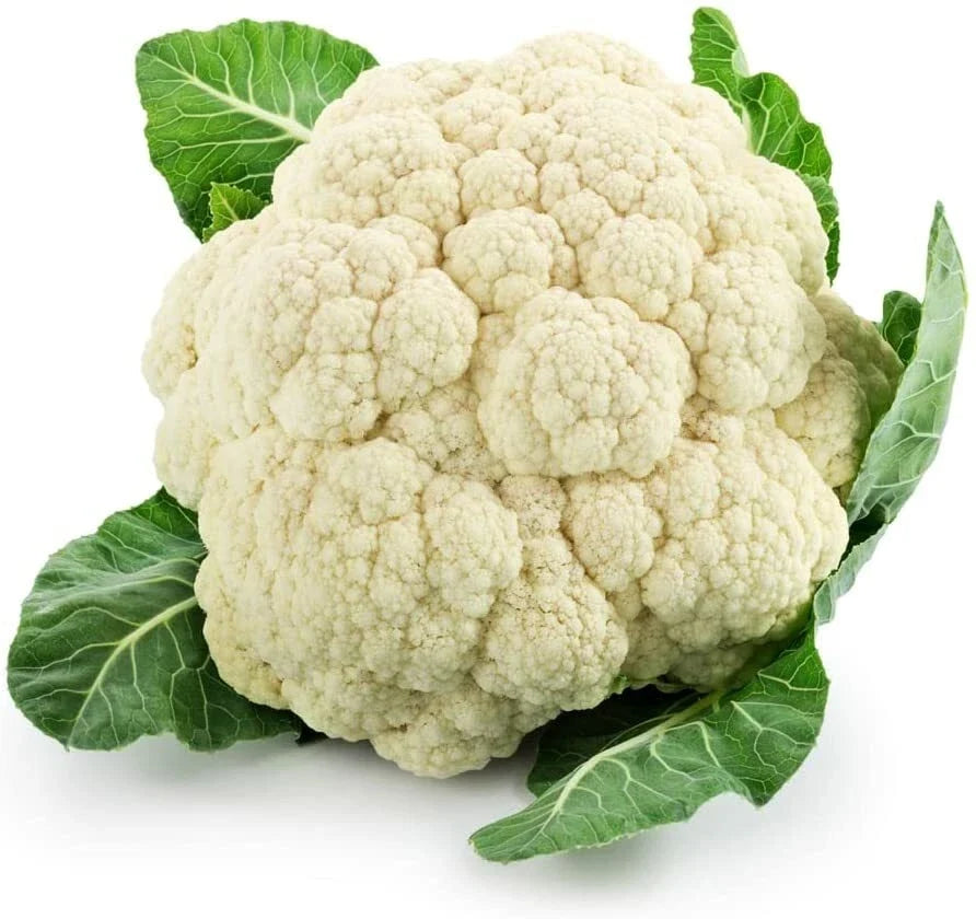 Snowball Cauliflower Seeds - 100 Count, Easy to Grow Vegetable Seeds, Brassica oleracea var. botrytis, Compact, White Heads