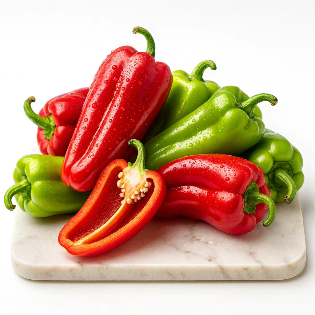 Cubanelle Sweet Frying Pepper Seeds - 50+ Heirloom Non-GMO Capsicum annuum