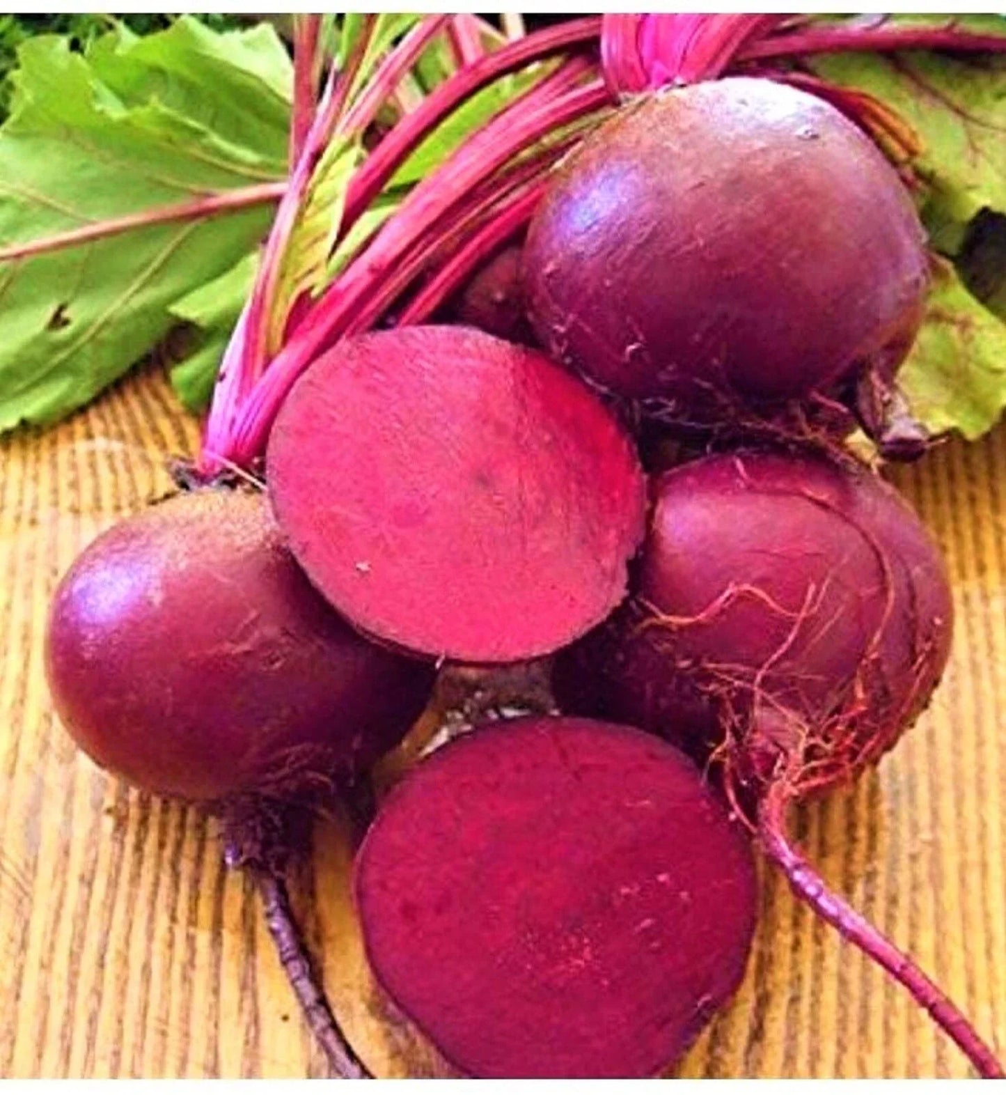 Detroit Dark Red Beet Seeds - NON-GMO Organic Vegetable Seeds - 100+ Beta vulgaris for Home Garden