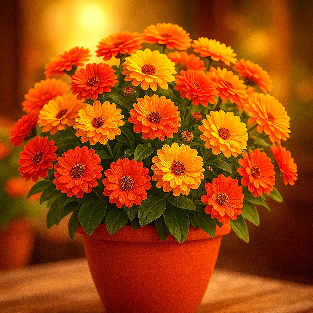 Marigold Seeds - 500+ Count Autumn Mix - Tagetes patula - Mosquito Repellent