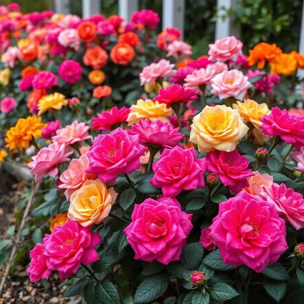 Moss Rose Double Mix Flower Seeds - 200 Pack - Portulaca Grandiflora - Drought-Tolerant, Sunny Garden & Container Plant
