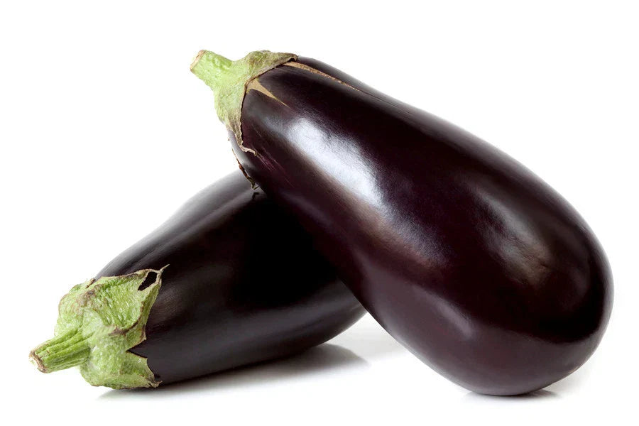 178 Seeds Black Beauty Eggplant Heirloom Solanum melongena GroCo USA