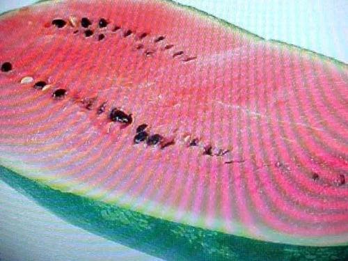 Large Black Diamond Red Watermelon Seeds - Citrullus lanatus, 10 Pack, Sweet Juicy Fruit, Vining, Summer Garden Plant