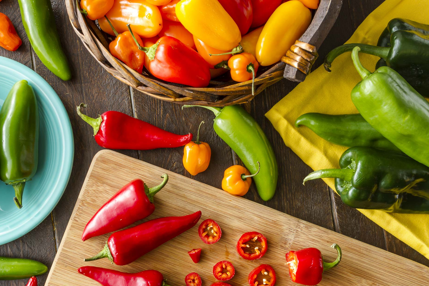 Pepper Vegetable Seeds 45 Count Non-GMO Capsicum annuum Garden Seeds for Planting