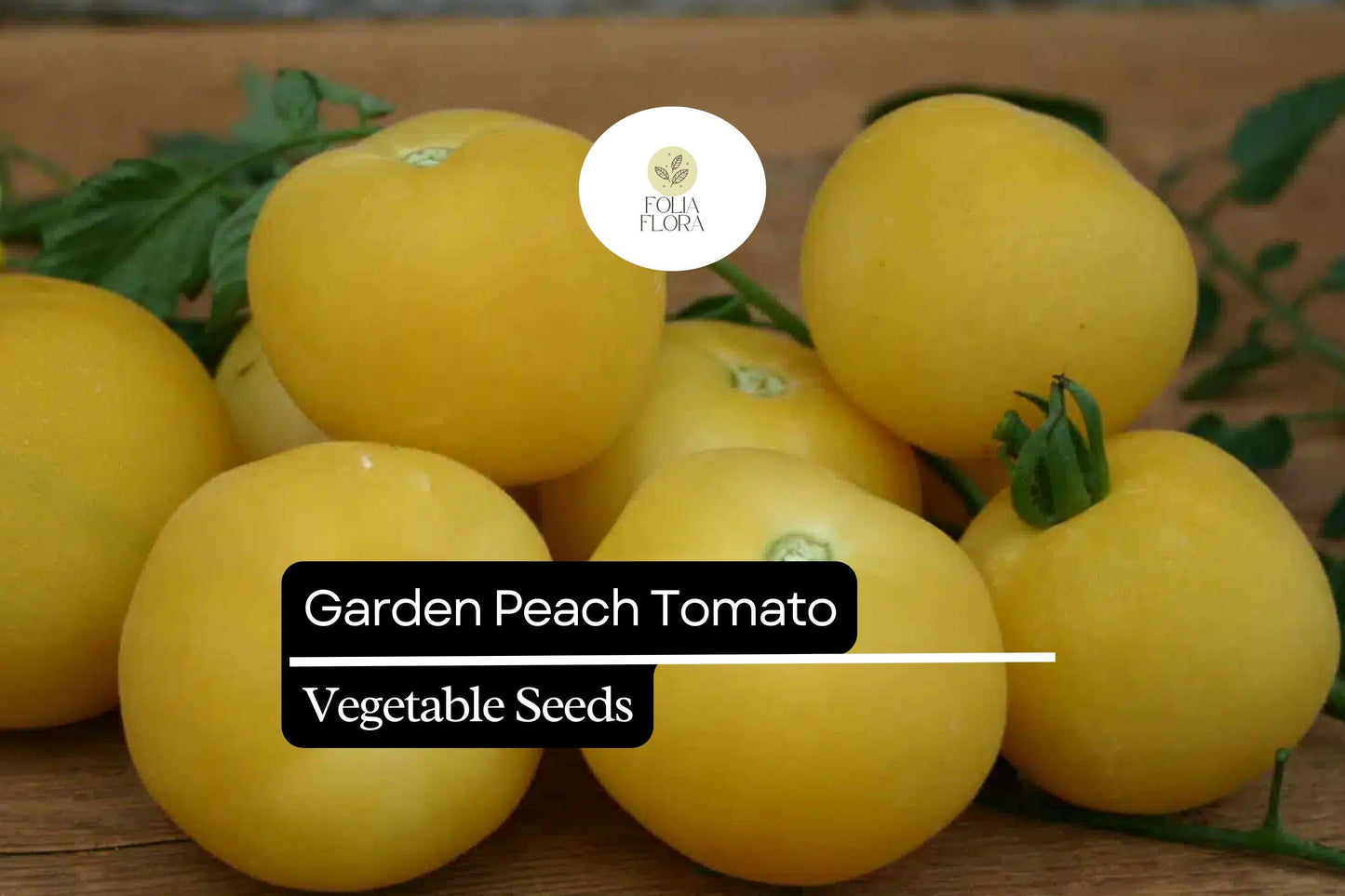 30 Garden Peach Tomato Seeds – Heirloom Sweet Juicy Tomatoes with Peach-Like Skin, High-Yielding