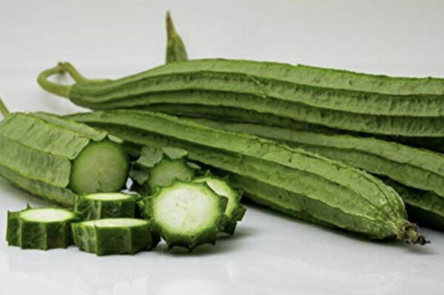 Ridged Sponge Gourd Seeds - Chinese Okra Angled Luffa Gourd - Luffa acutangula