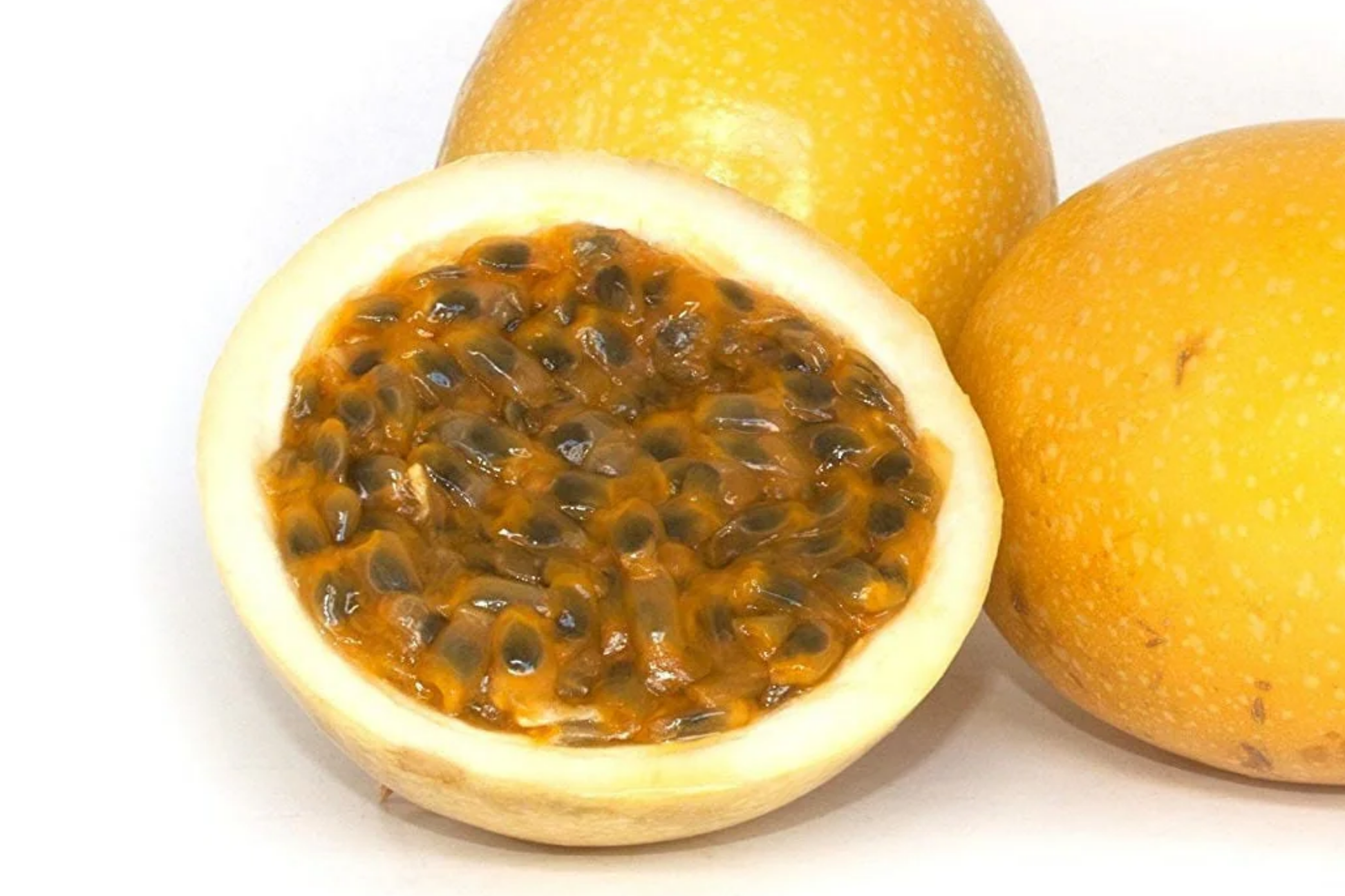 Yellow Passion Fruit Seeds, Passiflora Edulis, Organic Gardening Supplies, Non-GMO Tropical Vine, Fruit & Flower Planting