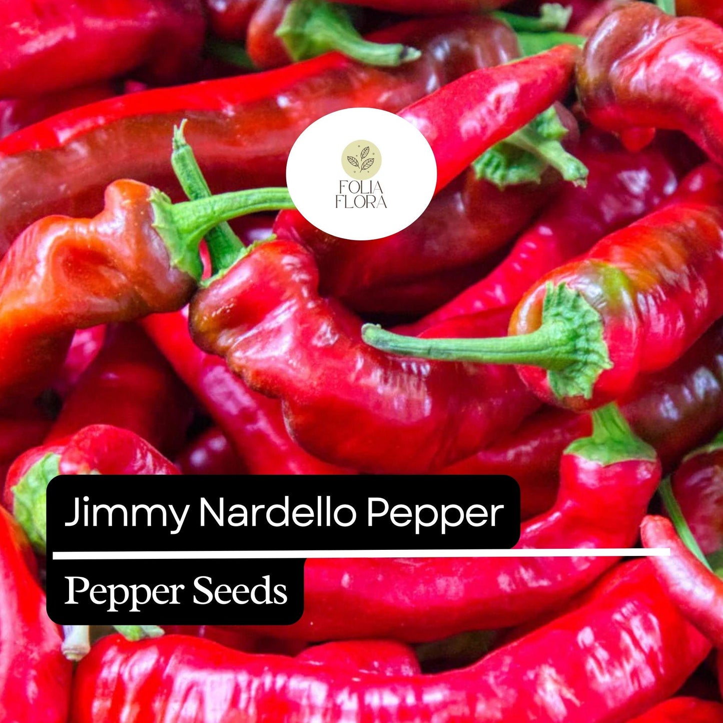 20 Jimmy Nardello Pepper Seeds – Heirloom Sweet Italian Frying Pepper, Non-GMO