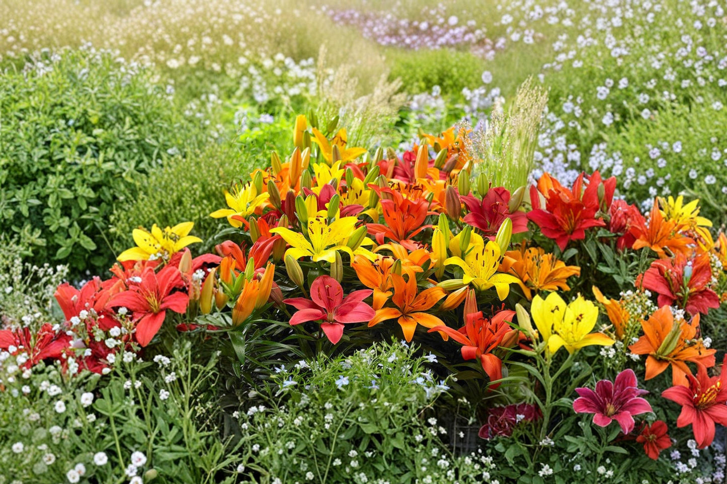 Lilium A Grower's Choice | Mixed Asiatic Lily Bulbs | Perennial Bareroot Flowers