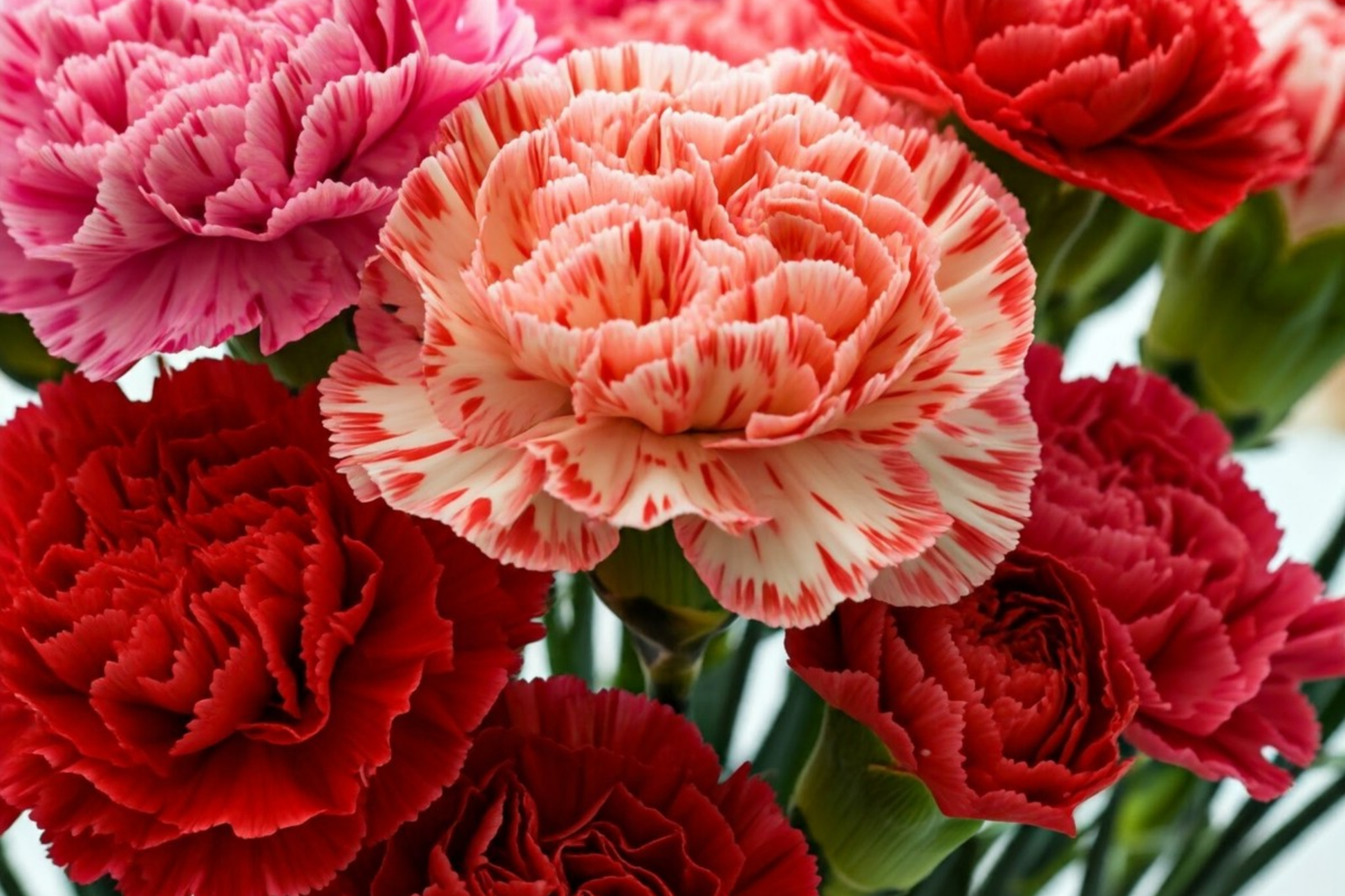 Carmine Drizzle Dianthus Seeds - 500+ Bulk Annual Flower Seeds - Carnation Variety - Dianthus chinensis