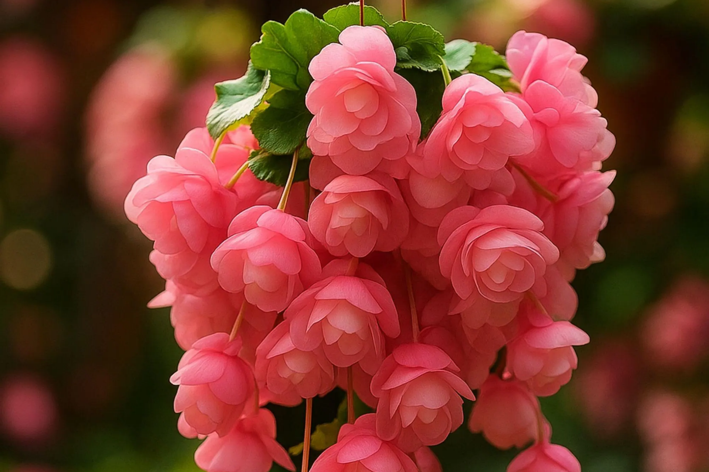 Candy Floss Begonia Seeds - Non-GMO Flower Seeds for Gardens, Containers & Baskets - Begonia x hybrida