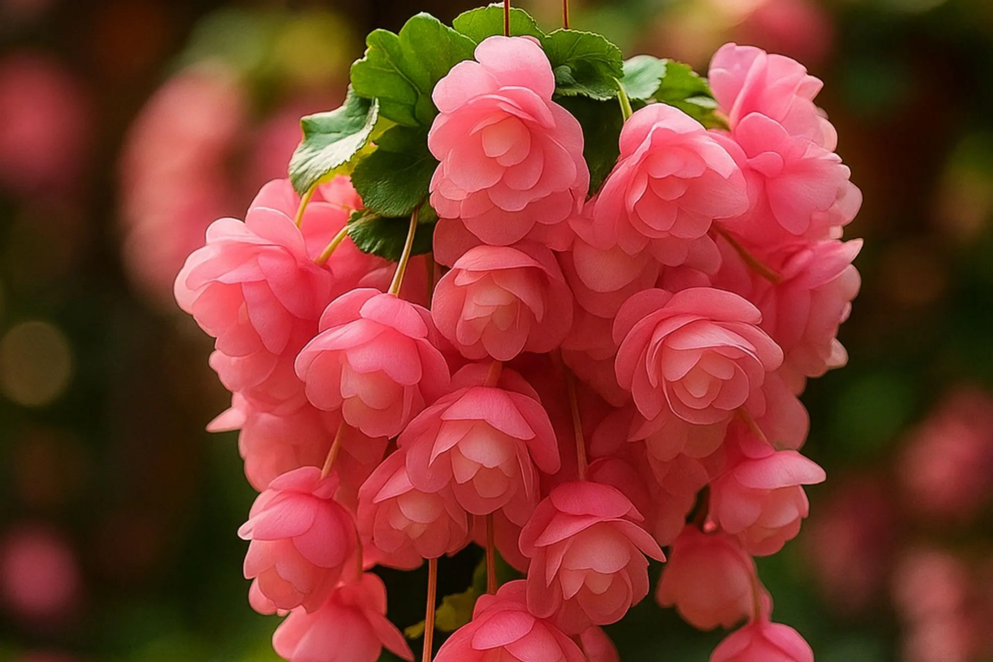 Candy Floss Begonia Seeds - Non-GMO Flower Seeds for Gardens, Containers & Baskets - Begonia x hybrida
