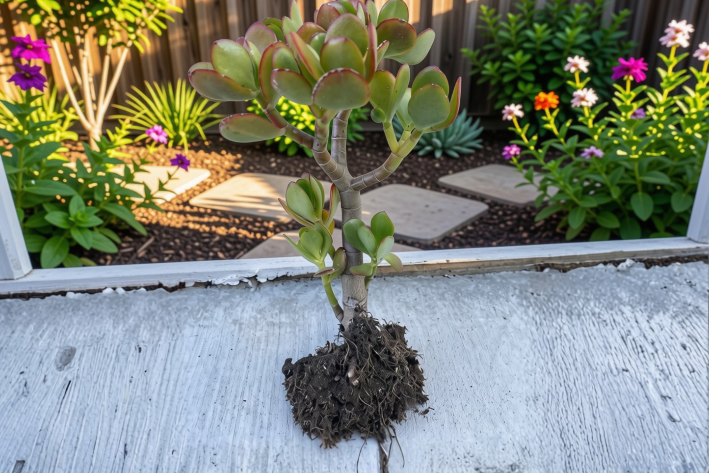Money Plant Live Bare Root Starter - Epipremnum aureum Indoor & Outdoor Foliage