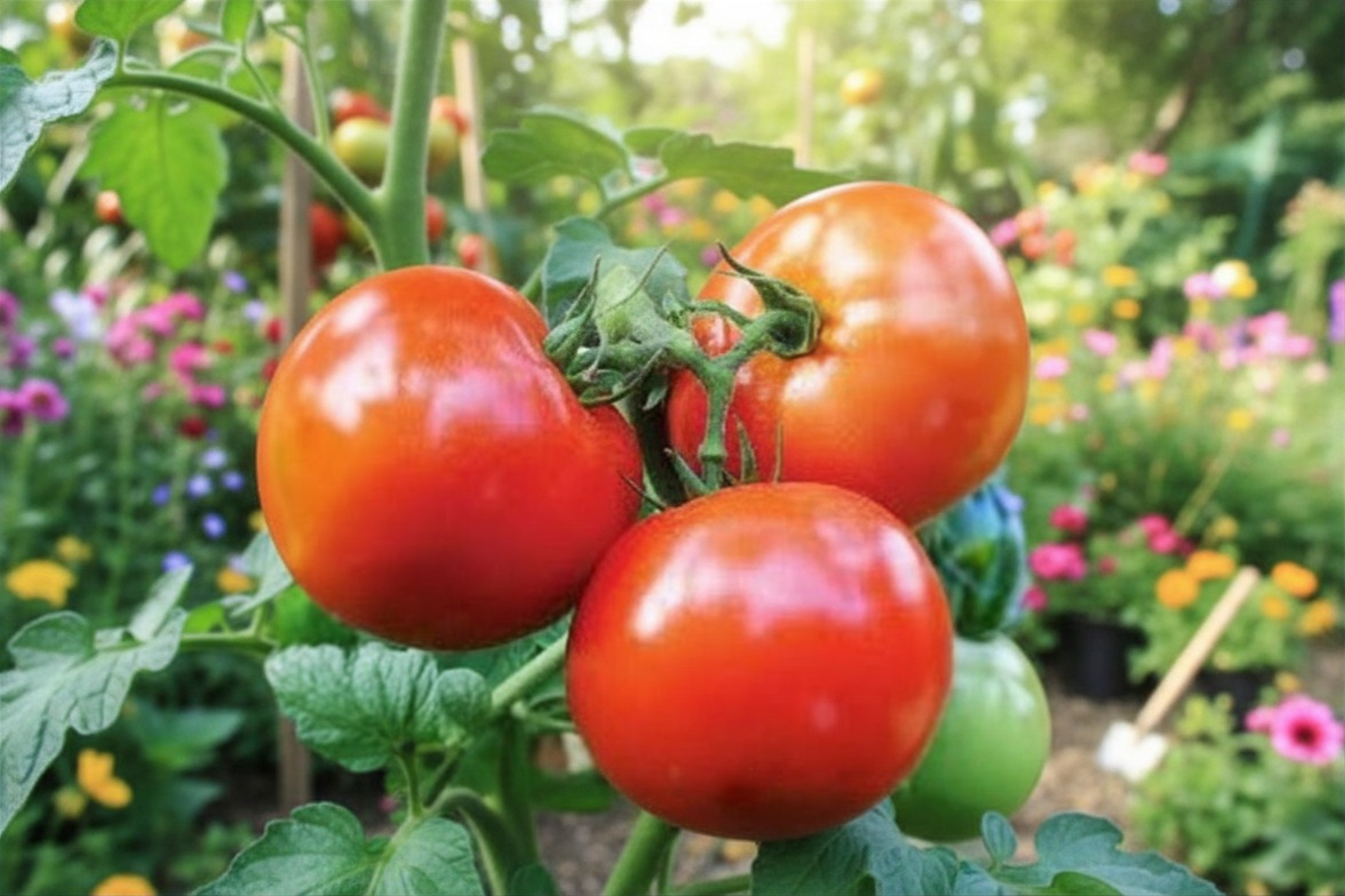 Live Celebrity Tomato Plant – Rooted Starter for Vegetable Gardens, Containers, Raised Beds – Solanum lycopersicum