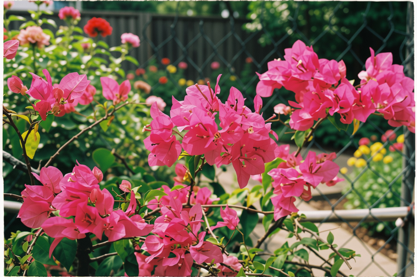 Afterglow Bougainvillea Live Starter Plant in 3 Inch Pot - Tropical Flowering Vine
