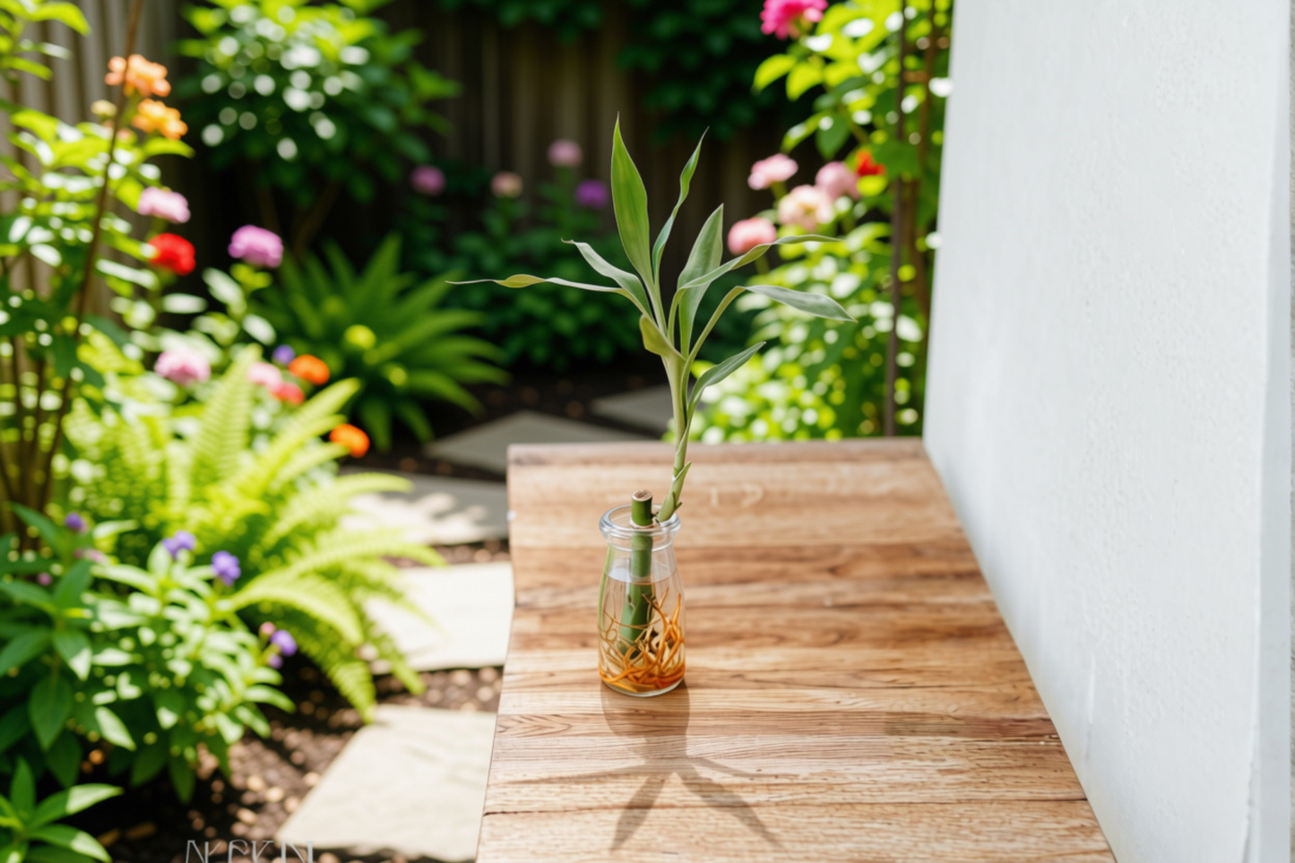 7 Lucky Bamboo Live Plant Stalks 4 Inch - Dracaena sanderiana Indoor Houseplant