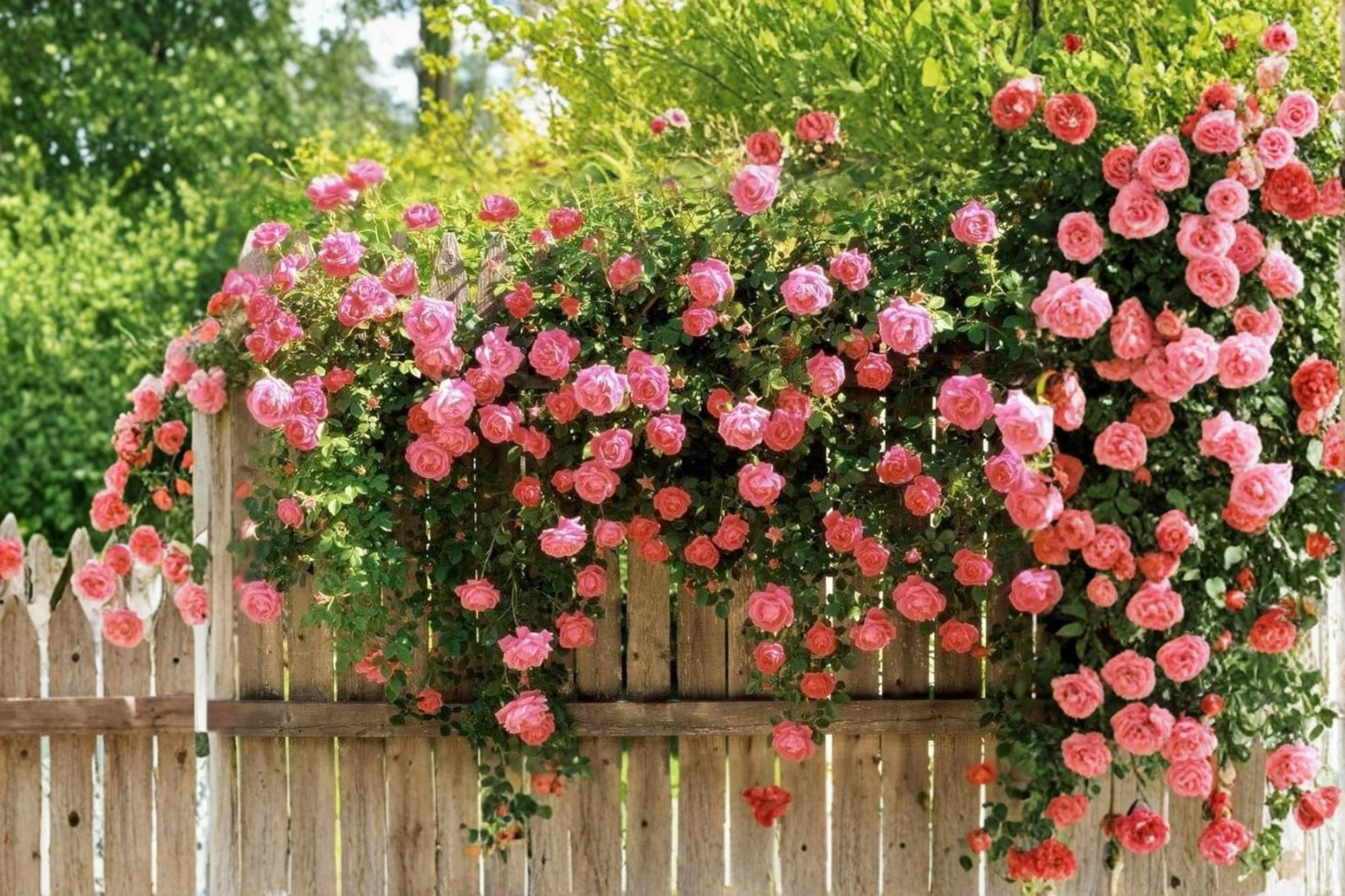 Dark Pink Climbing Rose Seeds, 20 Seeds, Ornamental Flowering Vine, Rosa spp. for Trellis & Fence Growth
