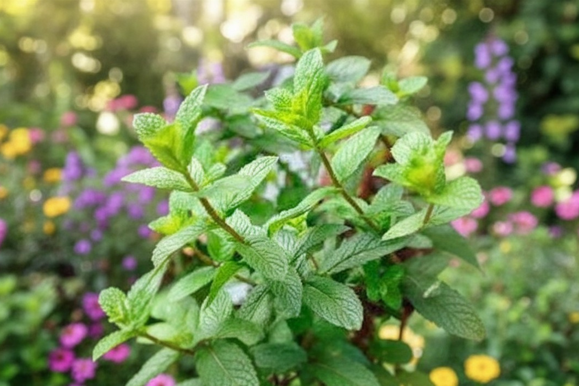 Live Julep Mint Herb Plant – 4-6 Inches, Mentha spp., Perennial Garden Herb, Spreading, Green Foliage