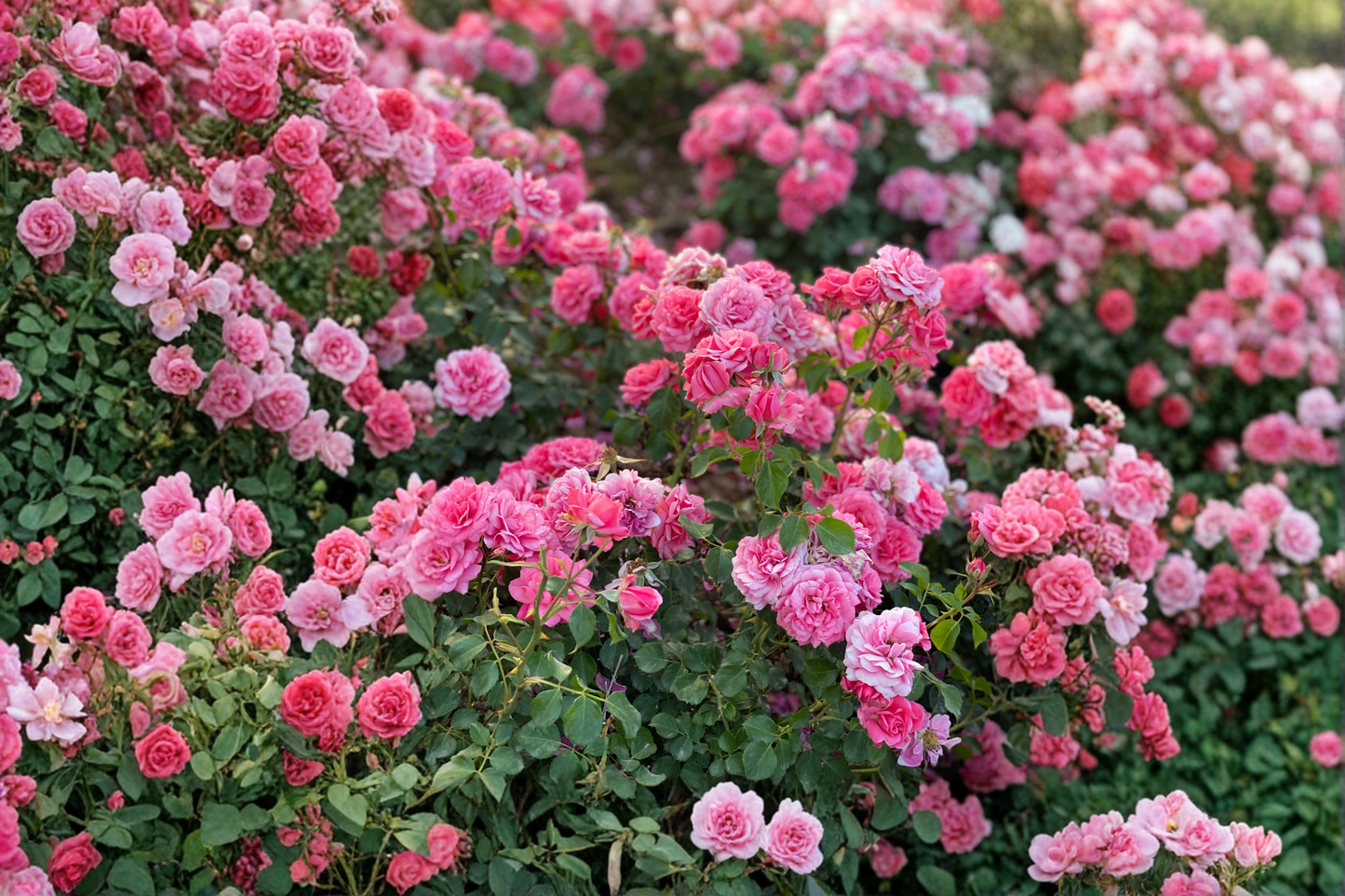 Sweet Drift Pink Groundcover Rose Live Plant - 1 Quart Pot Rosa Hybrid