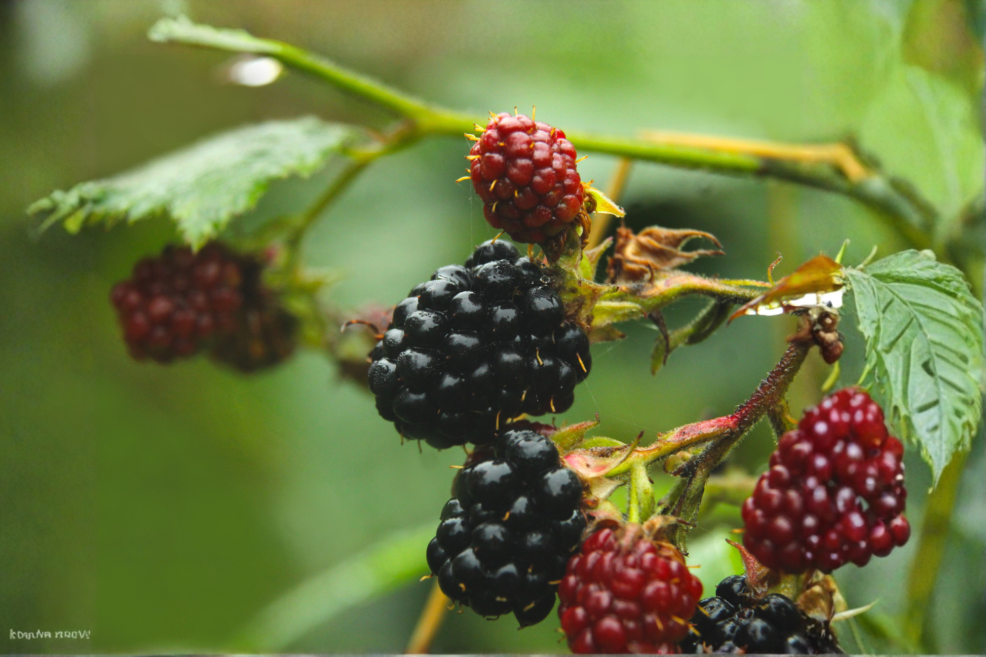 Ponca Thornless Blackberry Live Rooted Starter Plant – Rubus 'Ponca' for Home Gardens