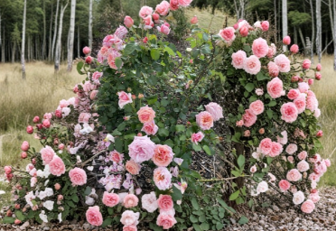 Lady Ashe Climbing Rose Cuttings 5 Pack - Fragrant Unrooted Stems for Propagation