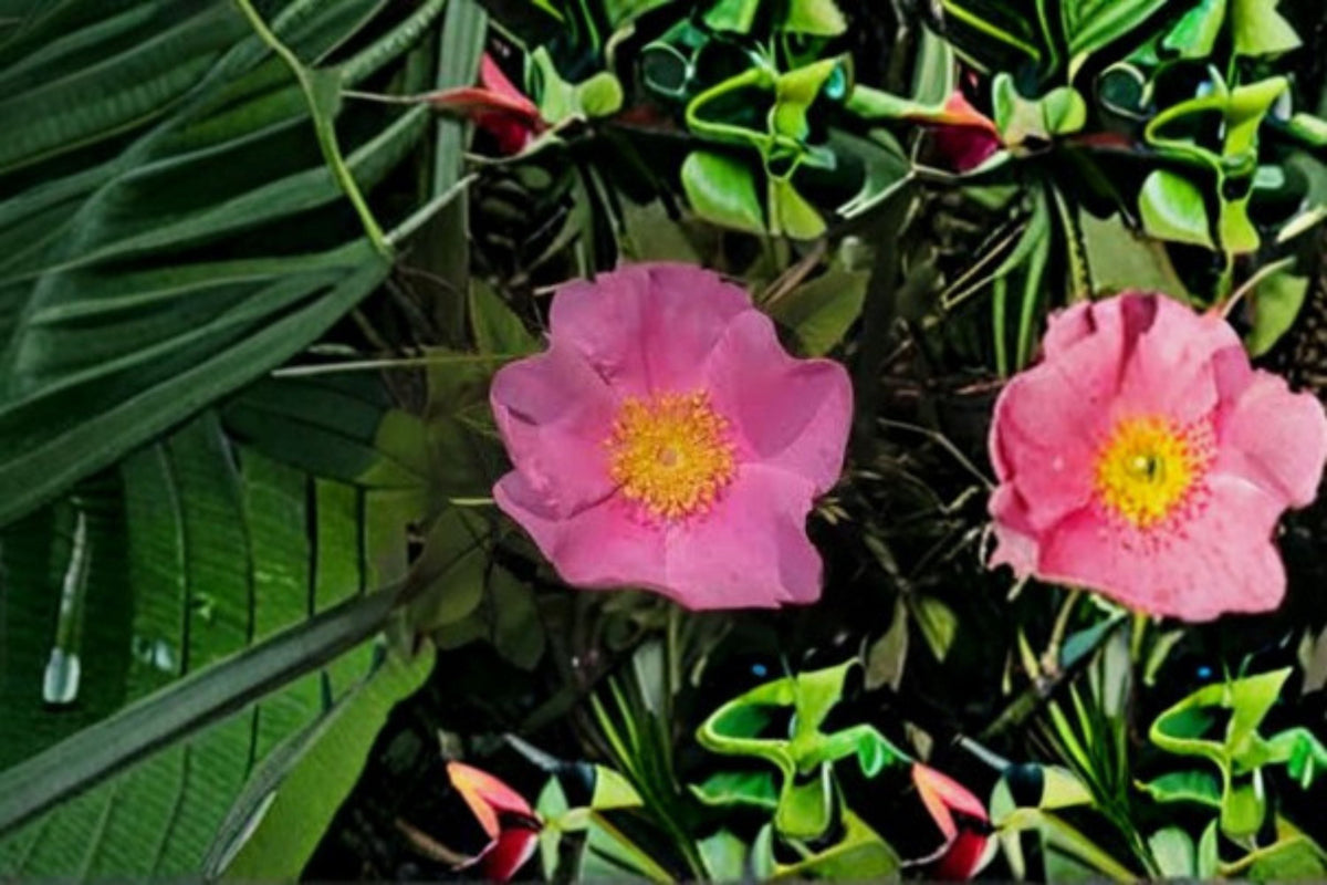 Swamp Rose Seeds 30 Count Pink Native Wild Rose Seeds (Rosa palustris) Perennial Shrub for Garden Planting