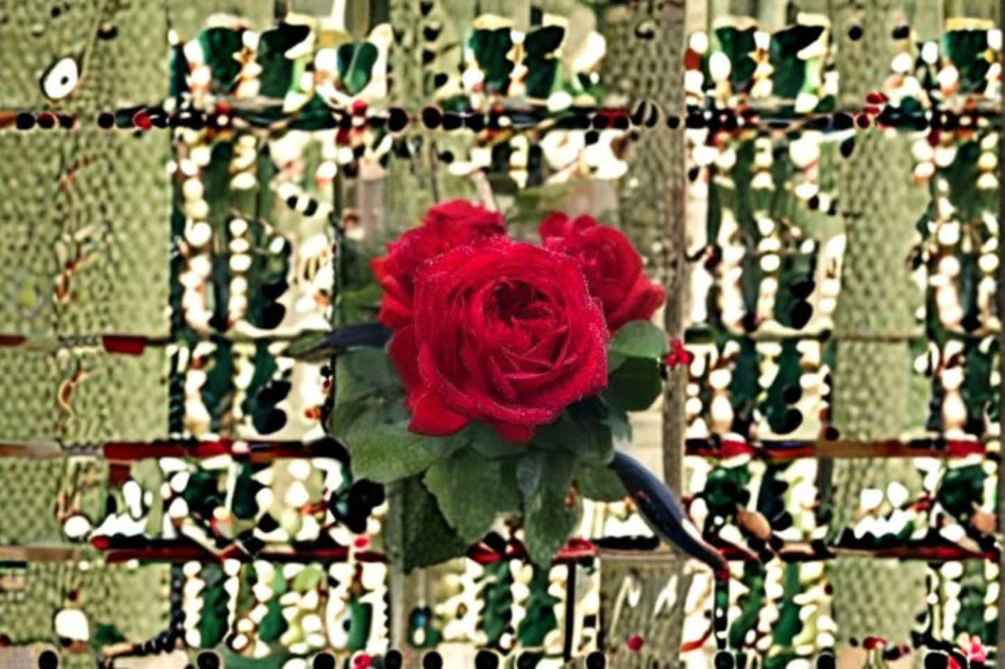 Francois Rabelais Rose Own Root Live Plant – Crimson Red Garden Rose
