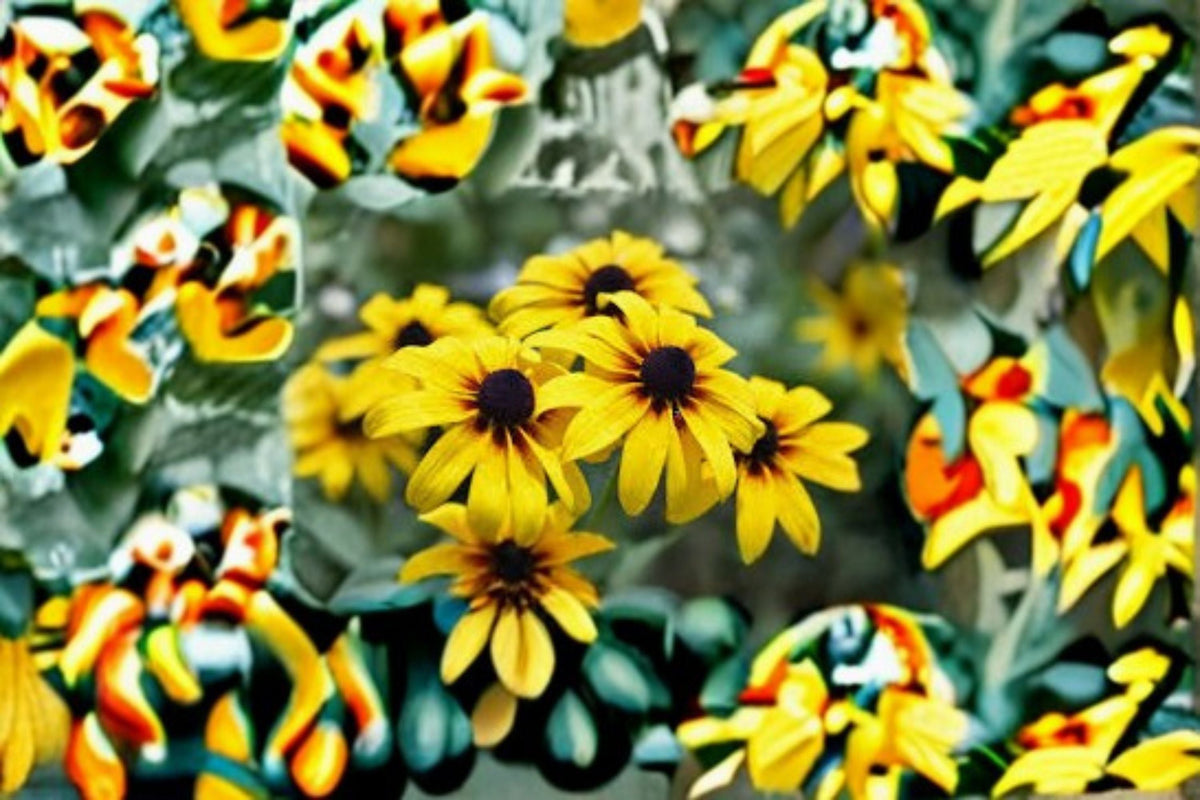 Black Eyed Susan Seeds 400 Count Rudbeckia Hirta Yellow Native Wildflower Pollinator Garden Seeds