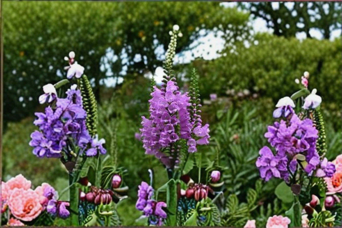 Obedient Plant Seeds - 50 Pink Purple Wildflower Seeds - Physostegia virginiana - Perennial Garden Flower Seeds
