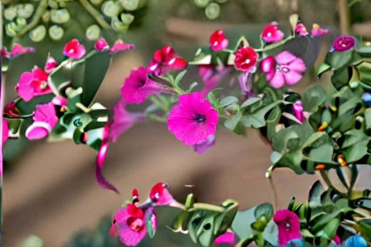 Wild Petunia Seeds - 100 Count - Purple Flower - Petunia Violacea - Easy Grow Annual for Borders & Containers