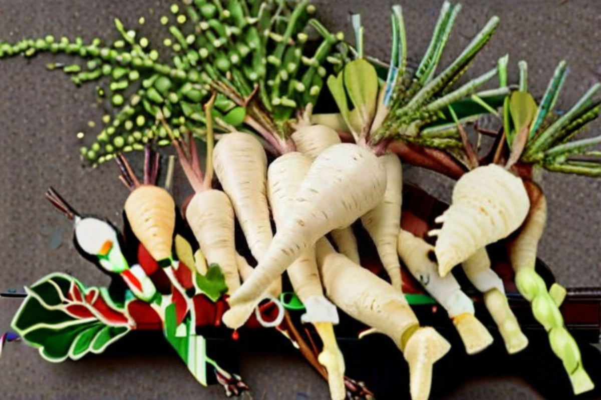 Harris Early Model Parsnip Seeds - 100 Count - Pastinaca sativa - Creamy White Root Vegetable for Home Garden Planting