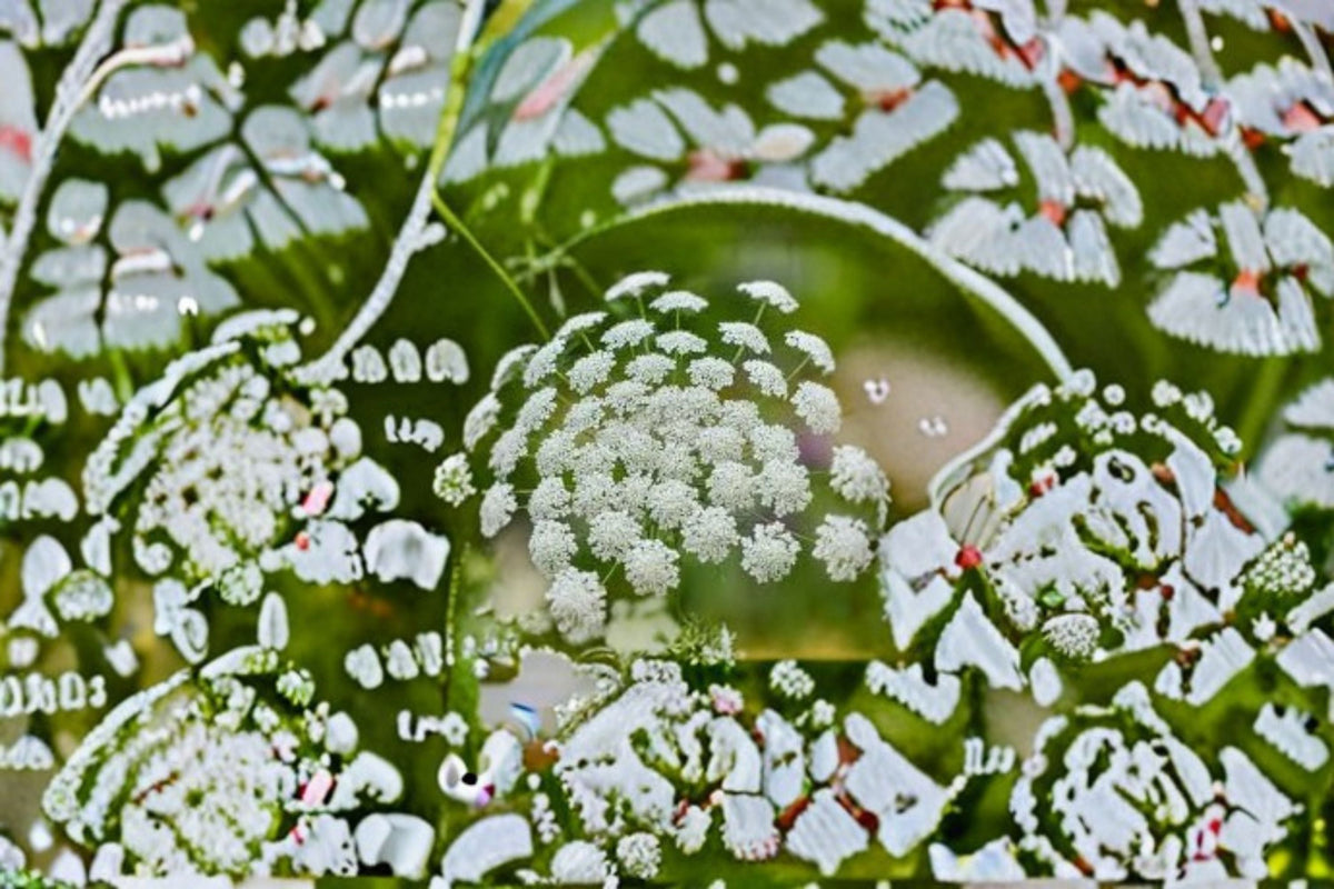 Bishop's Flower Seeds 100 Count Ammi Majus White Lace Flower Annual Garden Border Plant Cut Flower