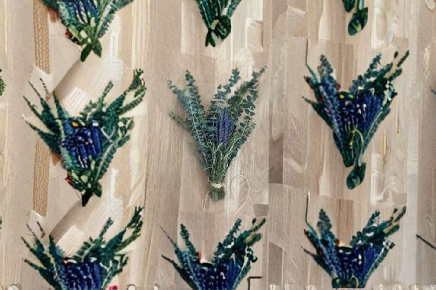 Eucalyptus Bundle 4 Stems – Fresh Eucalyptus cinerea for Home Décor and Floral Arrangements