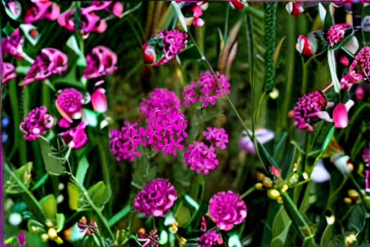 Catchfly Seeds 100 Count Pink Sweet William Wildflower Seeds Silene Armeria Annual Flower Garden Planting