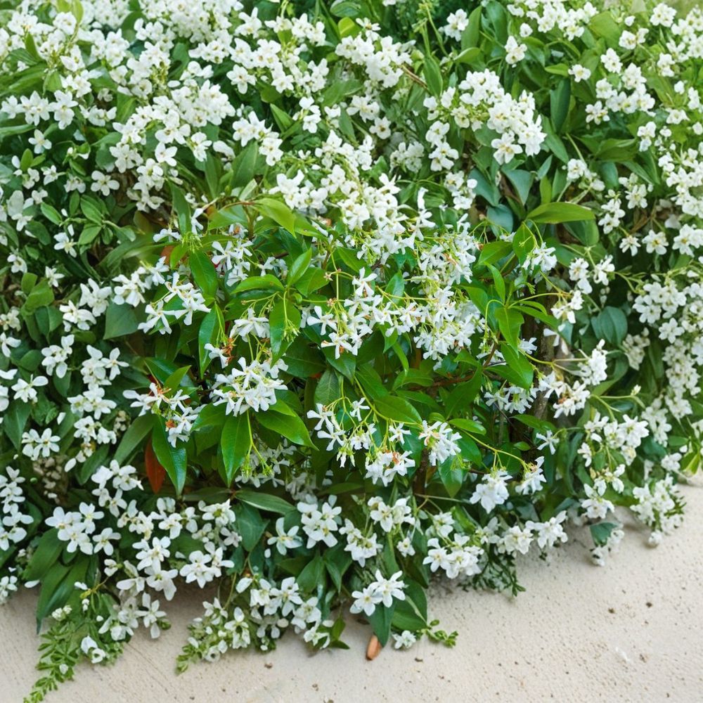 Star Jasmine Cuttings – Trachelospermum jasminoides | 5 Live Cuttings for Rooting | Fragrant Climbing Vine