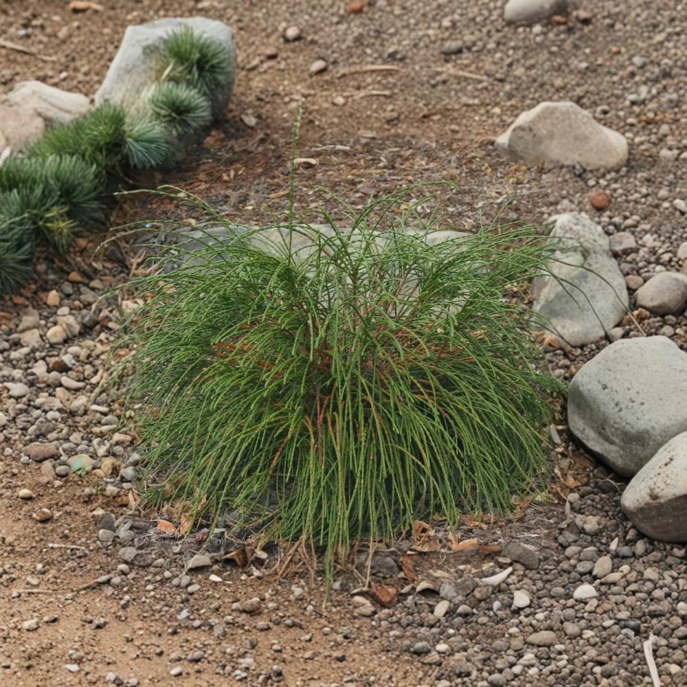 Thuja ‘Whipcord’ – Dwarf Weeping Western Red Cedar | Evergreen Conifer Shrub in #1 Container
