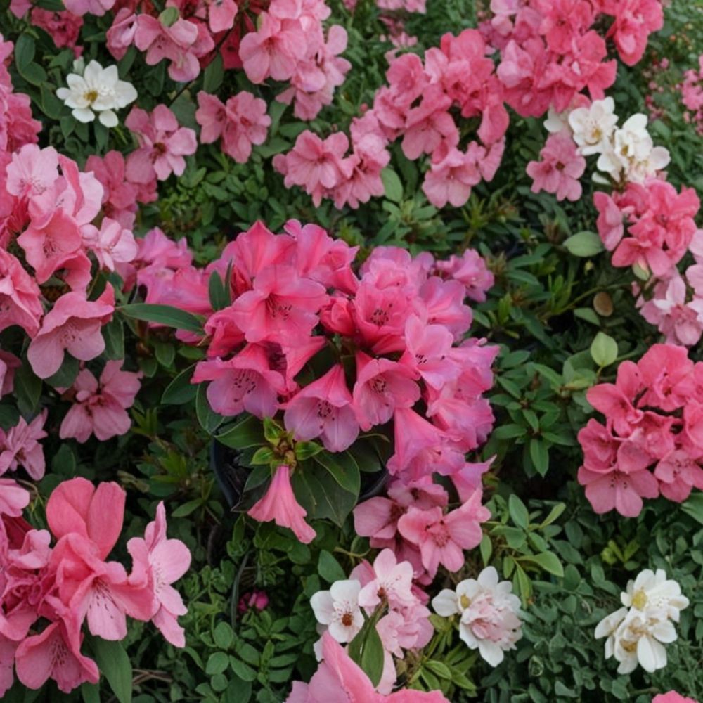 Rhododendron ‘Kimbeth’ Live Evergreen Shrub | Pink Bell Shaped Blooms | Dwarf Cold Hardy Rhododendron