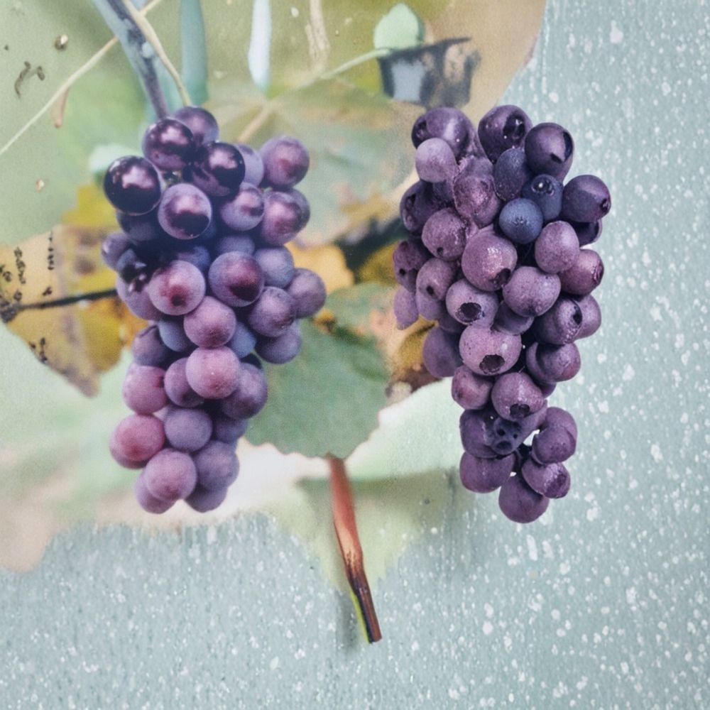 Champanel Grape Vine 2 Gallon Live Plant | Sweet Red & Black Grapes | Fast Growing Climbing Fruit Vine