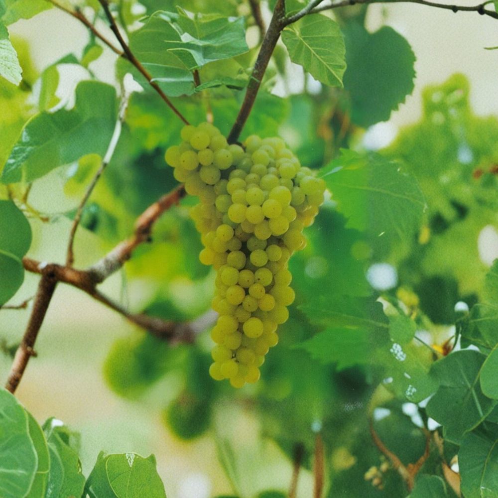 Thompson Seedless White Grape Vine – 3 Gallon Live Plant | Self-Fertile Seedless Table Grapes