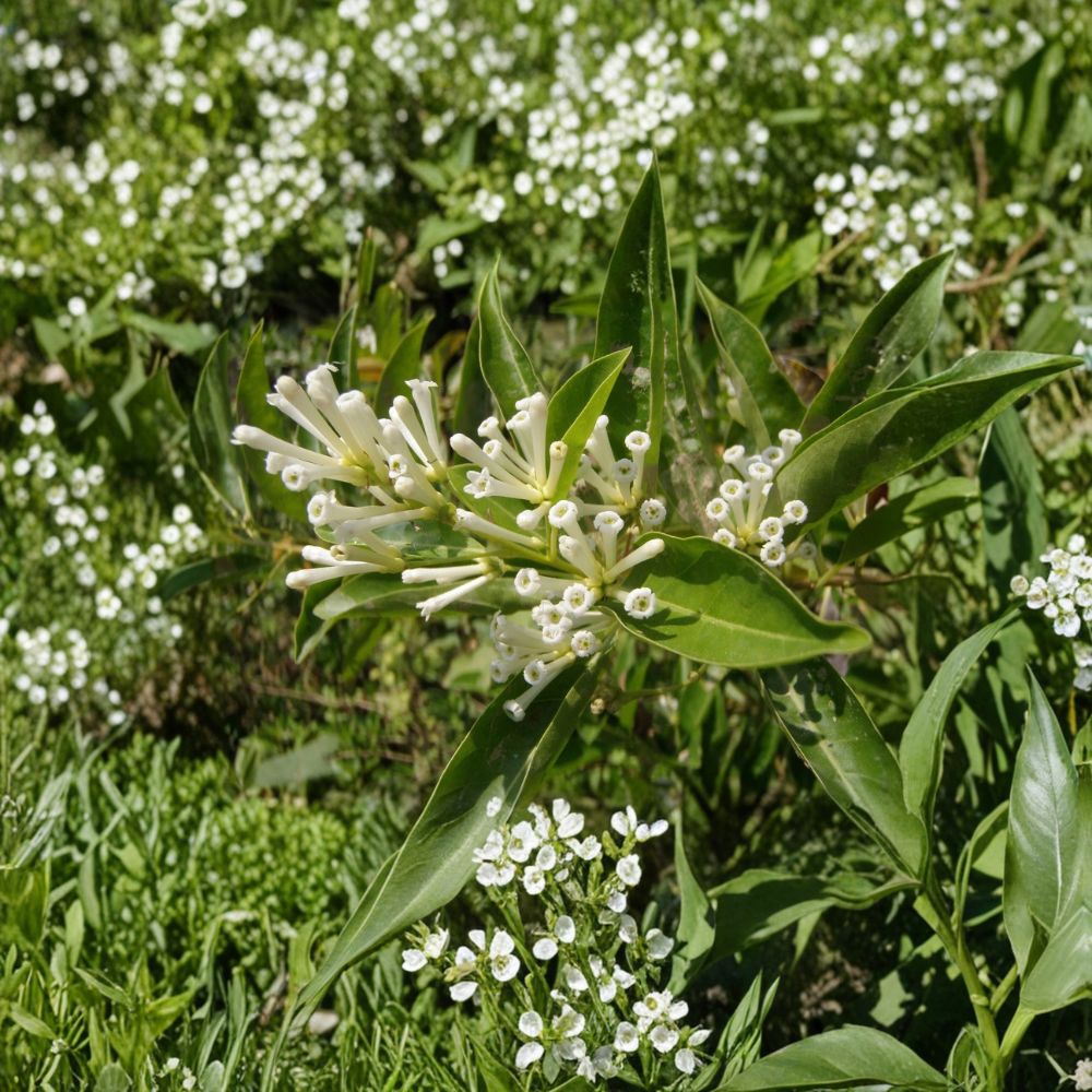 White Chocolate Jasmine Seeds - Cestrum diurnum 10 Seeds | Fragrant Day Blooming Jessamine Shrub