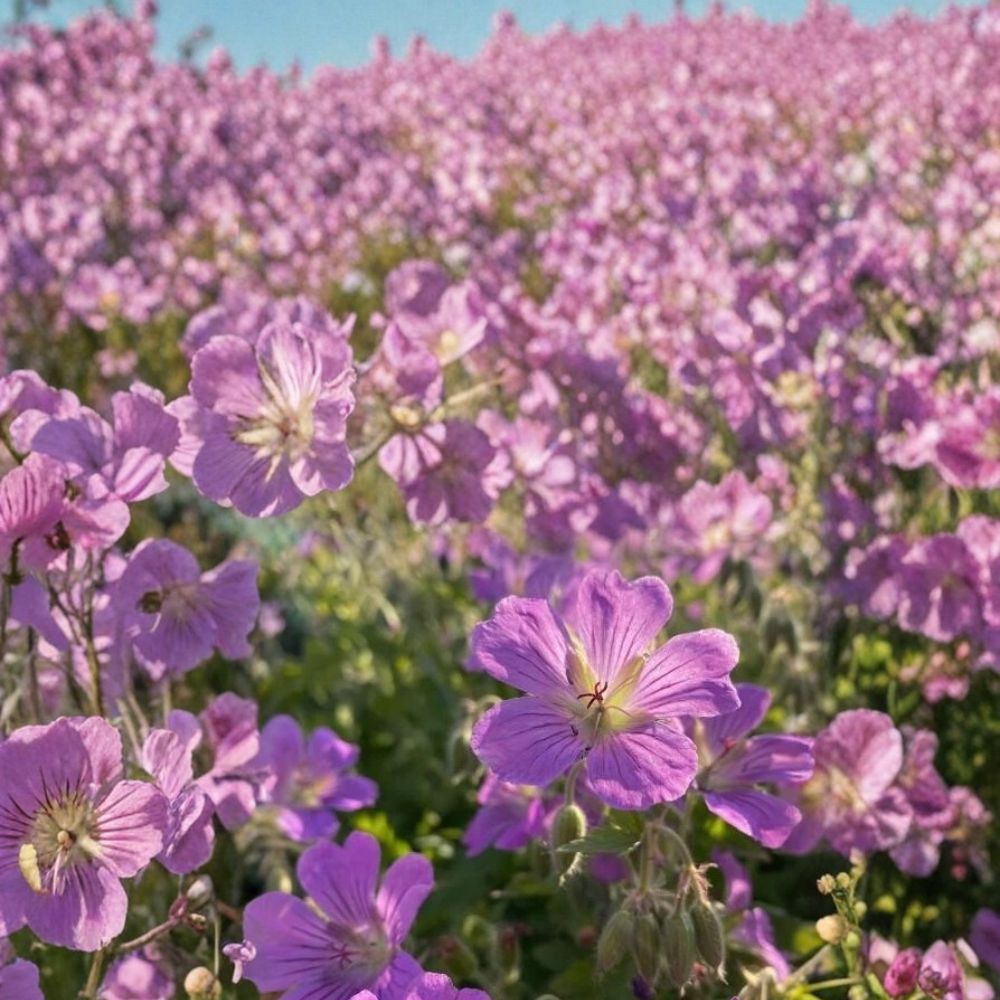 Sirak Geranium Seeds – 25+ Premium Pelargonium Flower Seeds for Patio & Balcony