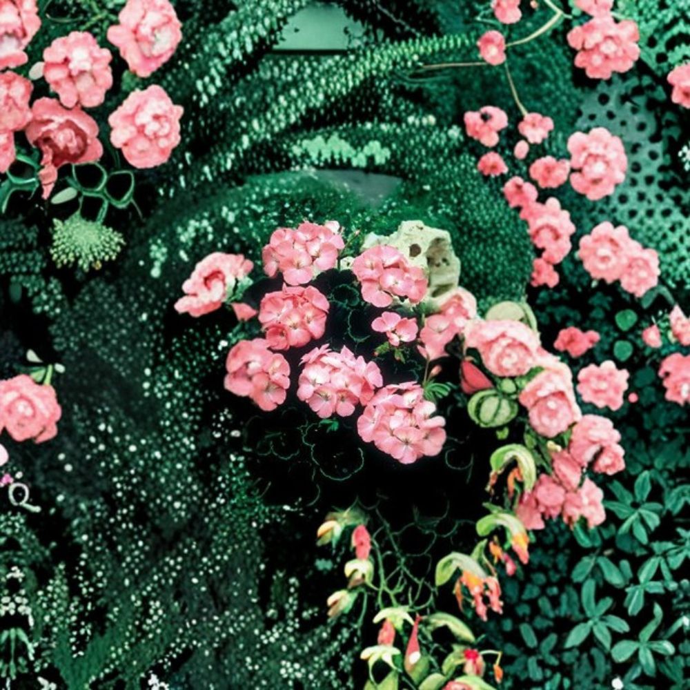 Black Velvet Rose Geranium Seeds – 100 Pelargonium Seeds with Chocolate Leaf and Rose Blooms