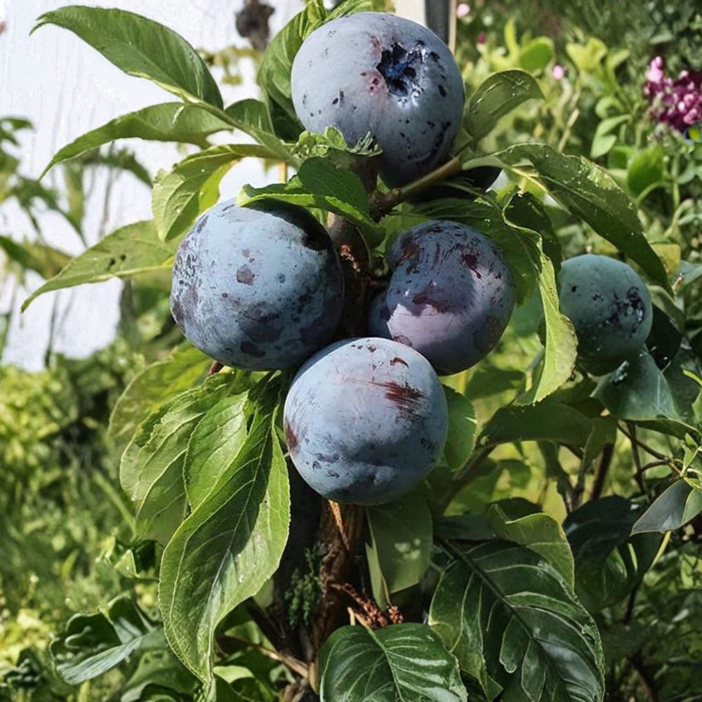 Catalina Plum Tree – Large Sweet Japanese Plum with Dark Purple Fruit | Productive Midseason Harvest Tree