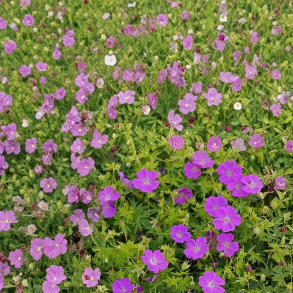 New Hampshire Purple Geranium Seeds – 25+ Premium Pelargonium Flower Seeds for Vibrant Purple Blooms