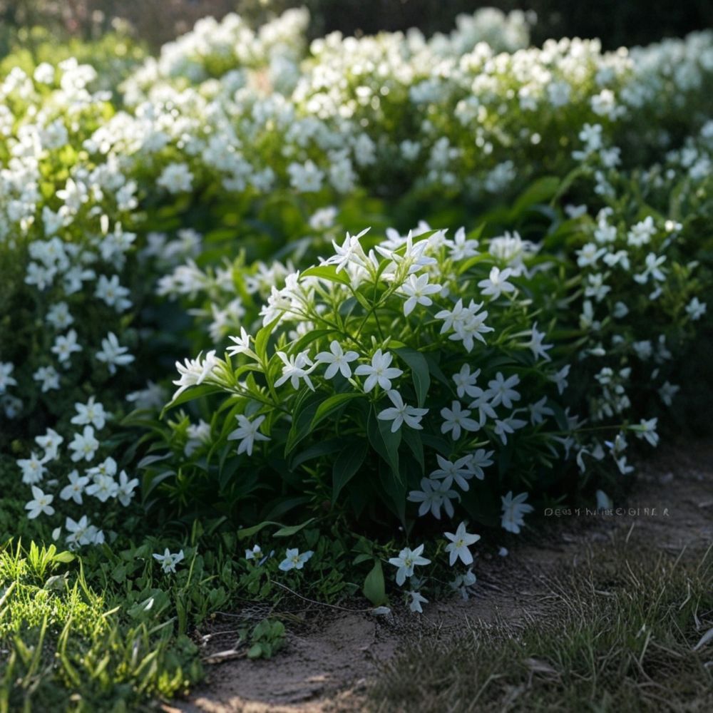 Star Jasmine Plant – Fragrant Evergreen Climbing Vine | 6–12 Inch Rooted Starter | Trachelospermum jasminoides
