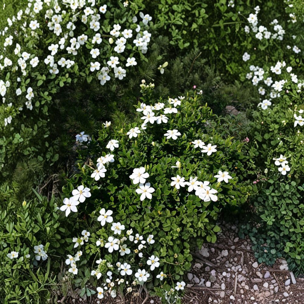 Cape Jasmine Seeds 50 Pack | Gardenia jasminoides | Fragrant White Blooming Shrub for Indoor & Outdoor