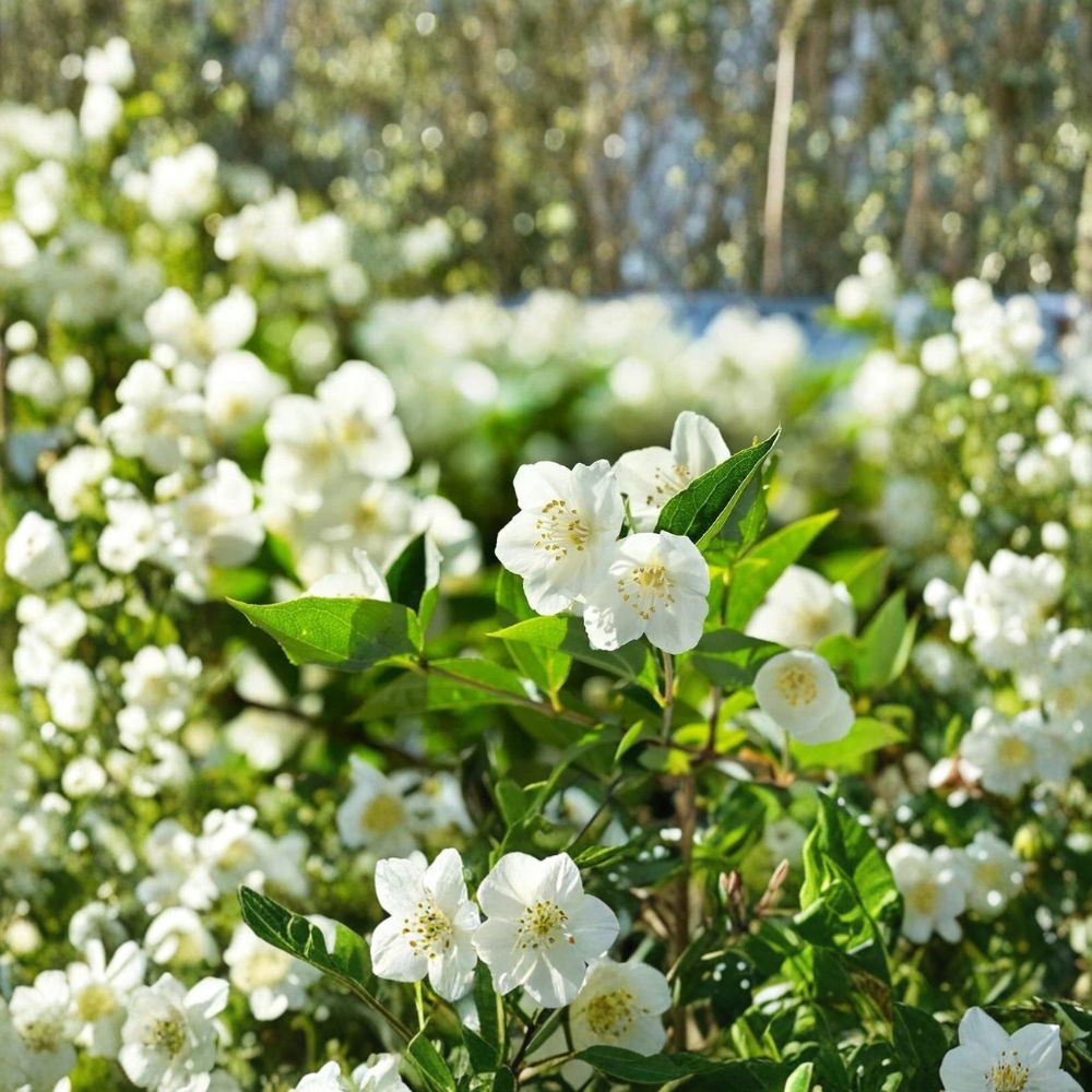 White Jasmine Seeds 25 Pack – Fragrant Flowering Plant for Indoor & Outdoor Growing, Bonsai Training