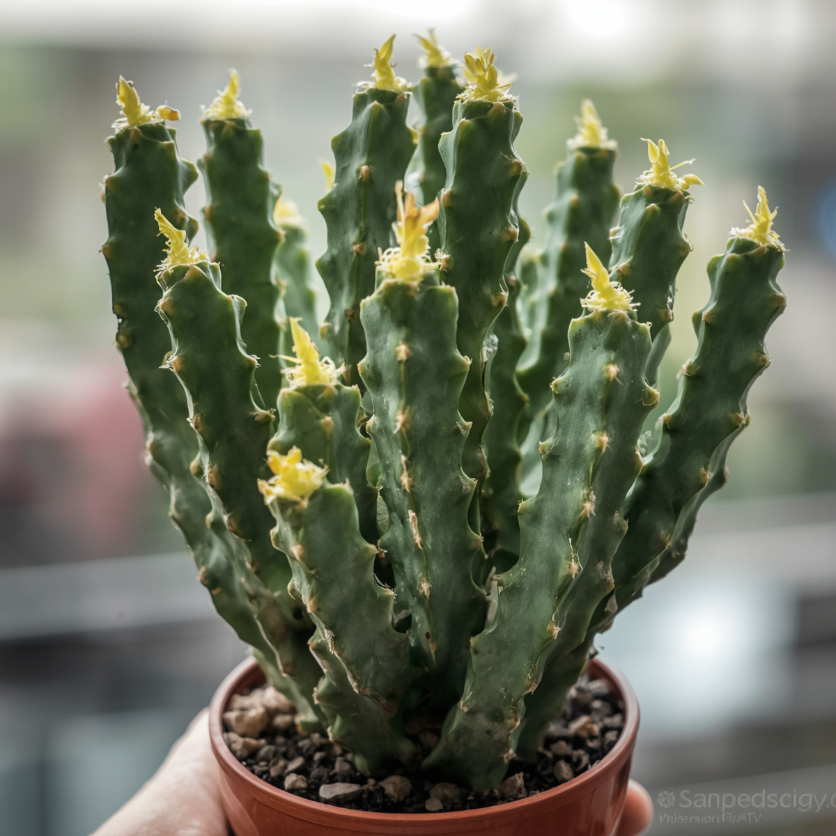 Rhipsalis teres prismatica Cuttings – 4 Branching Orchid Cactus Propagation – Rare HTF Succulent Plant